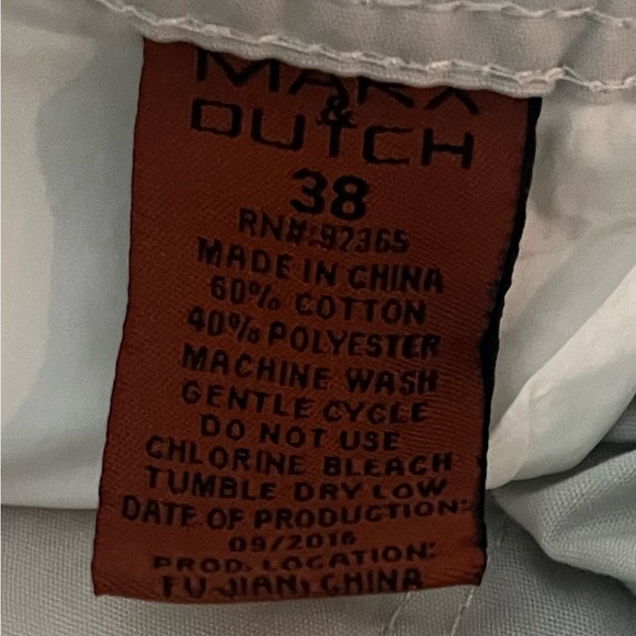 NWT Marx and Dutch short ( stain ) Size 38 - Picture 8 of 12